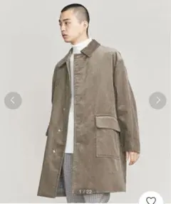 バルカラーコート ステンカラーコート