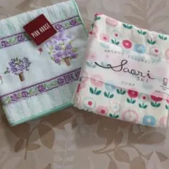 PINK HOUSE 花束刺繍タオルハンカチ & Saori タオルのサムネイル
