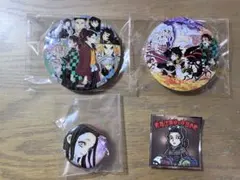 鬼滅の刃 22巻特装版 禰豆子缶バッジ 鬼舞辻無惨 ビックリマンチョコステッカー