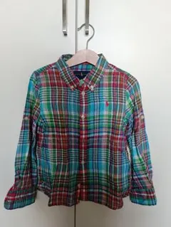 Ralph Lauren チェック柄長袖シャツ 6