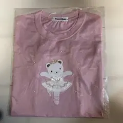 familiar チャコット ファミリア バレリーナ Tシャツ ピンク 120