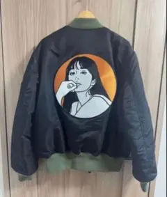 【本日限定値引き】ON AIR kyne Alpha MA-1 【おまけ付き】