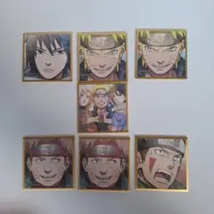 NARUTO ナルト豆ガチャ色紙まとめ売り