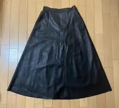 UNTITLED アンタイトル スカート XS ブラック未使用美品