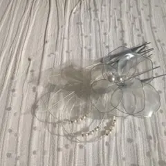 アメリカンフラワー髪飾り 髪飾り ハンドメイド 成人式 ヘッドドレス 結婚式