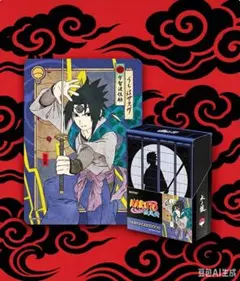 NARUTO-ナルト-うちはサスケ立体浮世絵風超激レアカードKAYOU海外公式