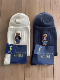 Polo Ralph Lauren ポロベア ソックス 2足セット