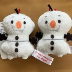 【オラフ2個セット】ディズニーキャラクタードリームマスコット3