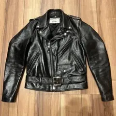 AERO LEATHER ダブルライダース 38 エアロレザー - メルカリ