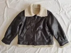 Ungrid フェイクムートンボアブルゾン