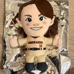 北海道日本ハムファイターズ 選手ぬいぐるみキーチェーン ♯18山﨑福也