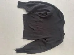 WEGO ダークグレー バルーンスリーブ セーター F