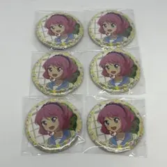 アイカツスターズ! イオン限定 桜庭ローラ 缶バッジ 6個