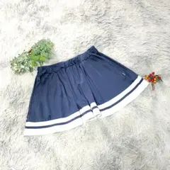 【prince】プリンス (M) スイミングウエア フレアスカート ミニ丈 紺色