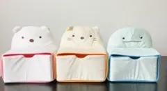すみっコぐらし 収納ボックス 卓上チェスト 小物入れ しろくま ねこ とかげ
