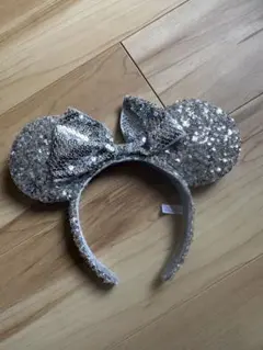 ミニー カチューシャ シルバー