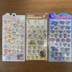 ボンボンドロップシール　うるちゅる　シール　スヌーピー エンジェルブルー