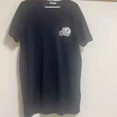 MONCLER ネイビー Tシャツ ワッペン付き