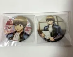 銀魂 沖田総悟 缶バッジ 2種セット 쿠지 メイト