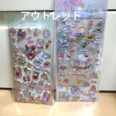 サンリオ　海外限定　うるちゅる　ボンボンドロップ　シール　正規品　宝石シール