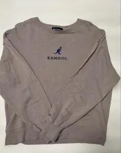 【美品】KANGOL スウェット ベージュ　Mサイズ　濃いめのベージュのサムネイル