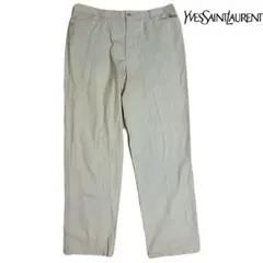 Yves Saint Laurent ベージュチノパン