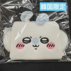 韓国限定 ちいかわ スクエアポーチ 小物入れ モモンガ