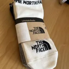 THE NORTH FACE ホワイト ソックス 3足セット １９〜２１のサムネイル