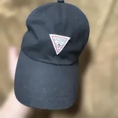 GUESS ブラック ベースボールキャップ