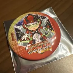名探偵コナン 赤井秀一 缶バッジ 大阪城本陣レトロゲーム おまけ付き