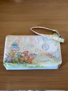 ディズニーシーダッフィー カラフルハピネス スーベニア　おてふきキャリー