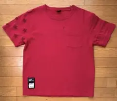 AVIREX ポケットTシャツ レッド 星柄のサムネイル