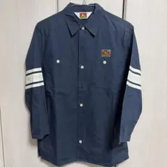 BEN DAVIS ベンデイビス　ワークシャツ　ネイビー　Mサイズ