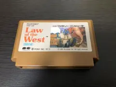 Law of the West 西部の掟　ファミコン　ソフト
