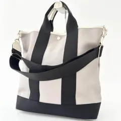 美品 ブレストプカピ スコッチグレイン 縦型 2way トートバッグ