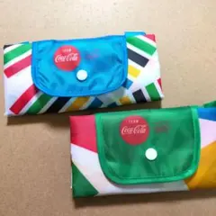 Coca-Cola エコバッグ 折りたたみ式２枚