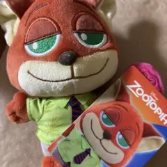 ズートピア コスビコレクション ニック ホットトイズ ぬいぐるみ