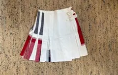 Sacai パッチワークプリーツスカート（日本製）のサムネイル