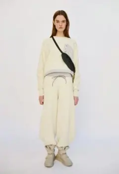 And Wander® x Zara 人気 訳あり ウール混 スウェットシャツ