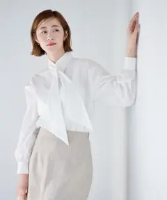ボウタイブラウス シャツ