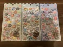 ボンボンドロップシール　水族館限定　３種