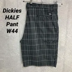 ディッキーズ　チェック柄　ハーフパンツ　ショーツ　ビックサイズ　W44