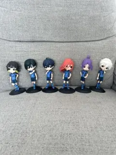 ブルーロック　フィギュア Qposket 6体セット