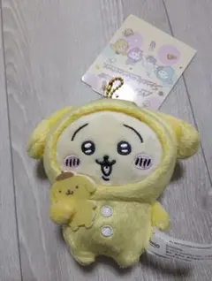 ちいかわ×サンリオコラボ　ポムポムプリン　うさぎ　マスコット