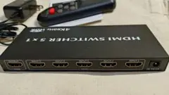 【HDMI切替美品】HDMI SWITCHER 5 x 1 4K 60Hz