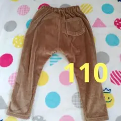 110 GU　サマナルパンツ　裏起毛　ボトムス　パンツ