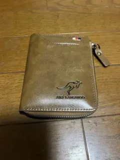 AIX KANGAROO ブラウン 二つ折り財布