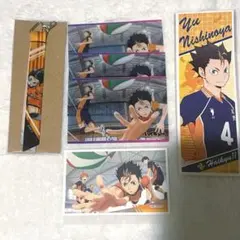 ハイキュー ハイキュー展 リボン ロングステッカー クリアカード 西谷夕