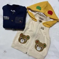 DOUBLE.B&MIKI HOUSE 80サイズ2点まとめ売り