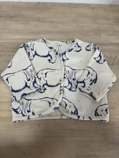 カバ　長袖トップス カーディガン　arkakama アルカカマ M 80